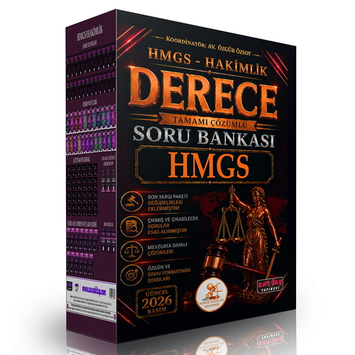 HUKAL HMGS Derece Tamamı Çözümlü Soru Bankası Seti Savaş Yayınları 2026
