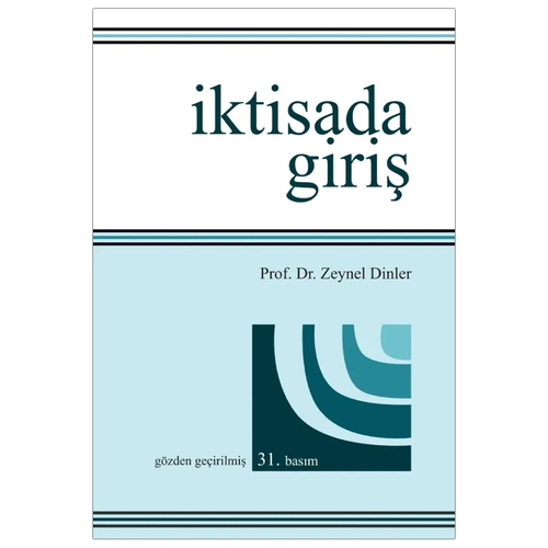 İktisada Giriş - Zeynel Dinler