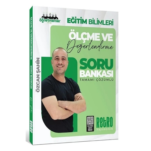 KPSS Eğitim Bilimleri Ölçme ve Değerlendirme Soru Bankası Retro Yayınları 2025