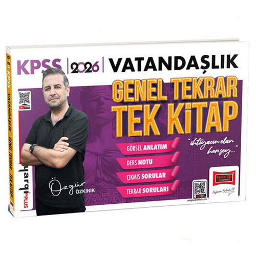 KPSS Vatandaşlık Genel Tekrar Tek Kitap Yargı Yayınları 2026