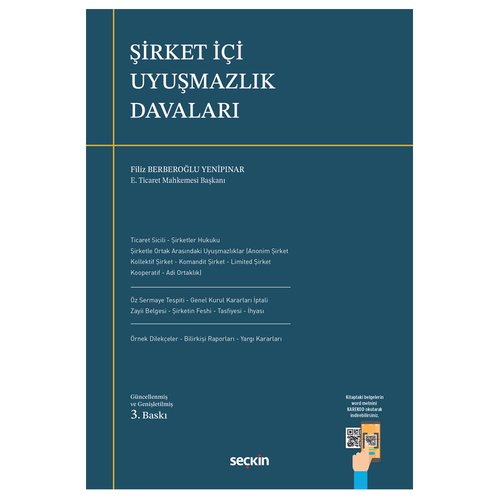 Şirket İçi Uyuşmazlık Davaları - Filiz Berberoğlu Yenipınar