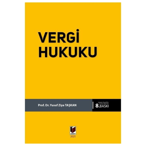 Vergi Hukuku - Yusuf Ziya Taşkan