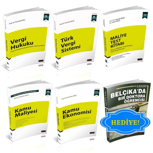 Vergi ve Maliye Konu Soru Seti - Nurettin Bilici