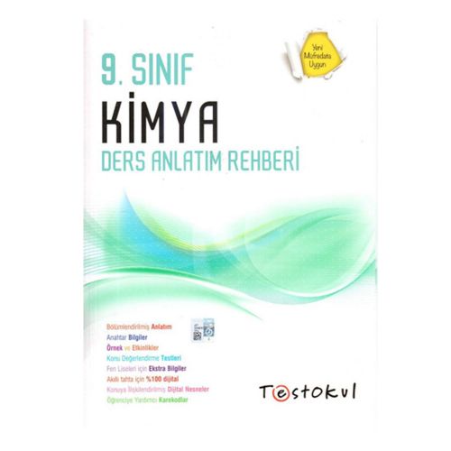 9. Sınıf Kimya Ders Anlatım Rehberi Test Okul Yayınları