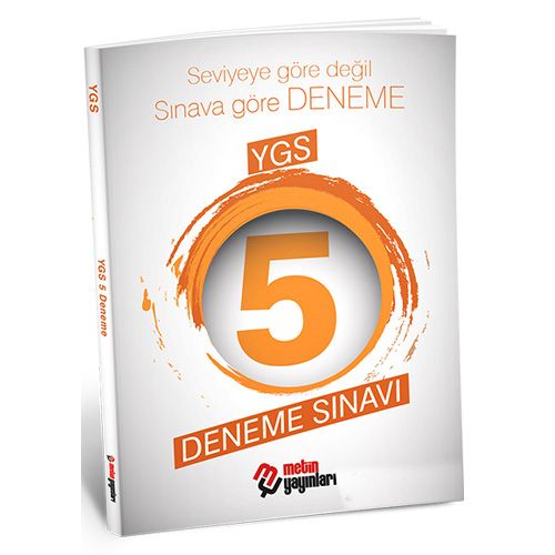 YGS 5 Deneme Sınavı Metin Yayınları