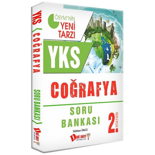 YKS 2. Oturum Coğrafya Soru Bankası Dahi Adam Yayınları