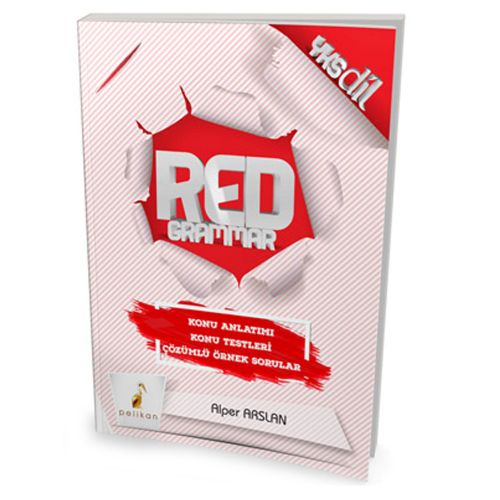 YKS-DİL RED Grammar Konu Anlatımı Konu Testleri Çözümlü Örnek Sorular Pelikan Yayınları