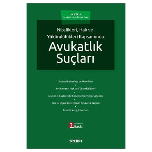Avukatlık Suçları - İsa Çelik