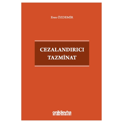 Cezalandırıcı Tazminat - Eren Özdemir