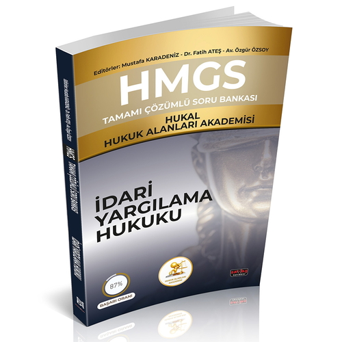 HMGS HUKAL Soru Bankası İdari Yargılama Hukuku Savaş Yayınları Nisan 2025