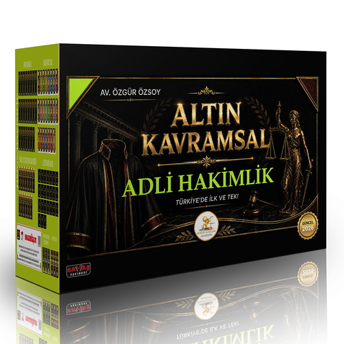 HUKAL Altın Kavramsal Adli Hakimlik Seti Savaş Yayınevi 2026
