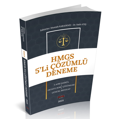 HUKAL HMGS 5\'li Çözümlü Deneme Sınavı Savaş Yayınları Temmuz 2025