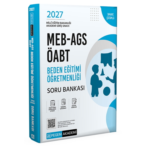 MEB AGS ÖABT Beden Eğitimi Öğretmenliği Soru Bankası Pegem Akademi 2027