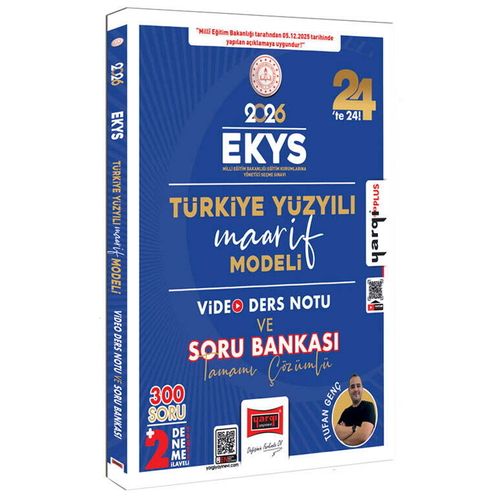 MEB EKYS Türkiye Yüzyılı Maarif Modeli Video Ders Notları ve Soru Bankası Yargı Yayınları 2026