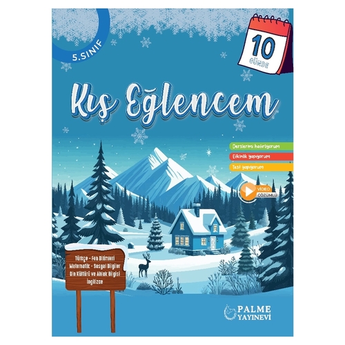 5. Sınıf 10 Günde Kış Eğlencem Palme Yayınları