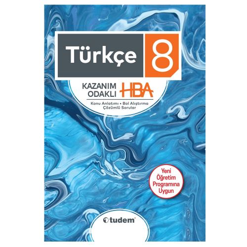 8. Sınıf Türkçe Kazanım Odaklı HBA Tudem Yayınları
