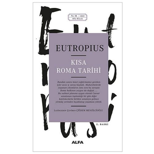 Kısa Roma Tarihi - Eutropius