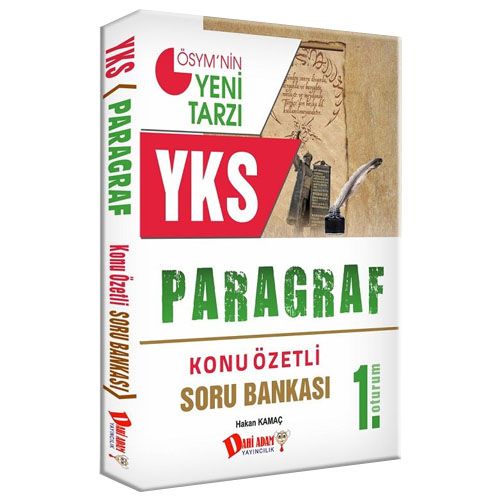 YKS 1. Oturum Paragraf Konu Özetli Soru Bankası Dahi Adam Yayınları
