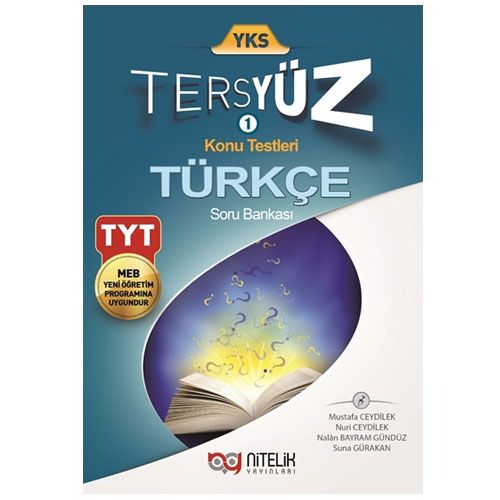 YKS Türkçe Ters Yüz Soru Bankası Nitelik Yayınları