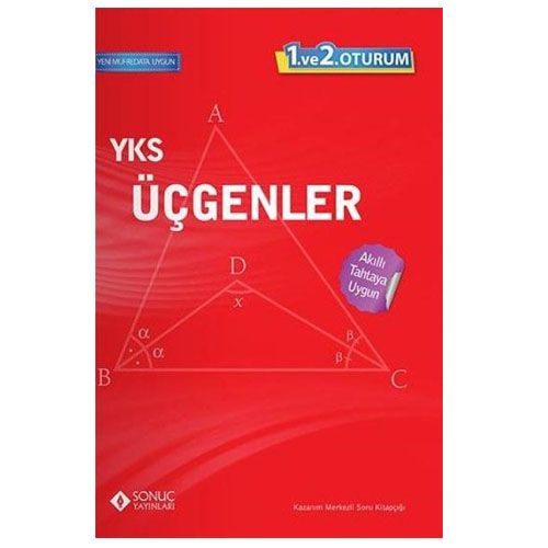 YKS Üçgenler 1. ve 2. Oturum Sonuç Yayınları
