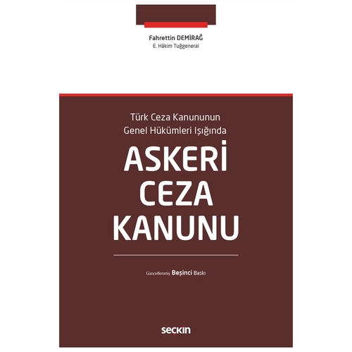 Askeri Ceza Kanunu - Fahrettin Demirağ