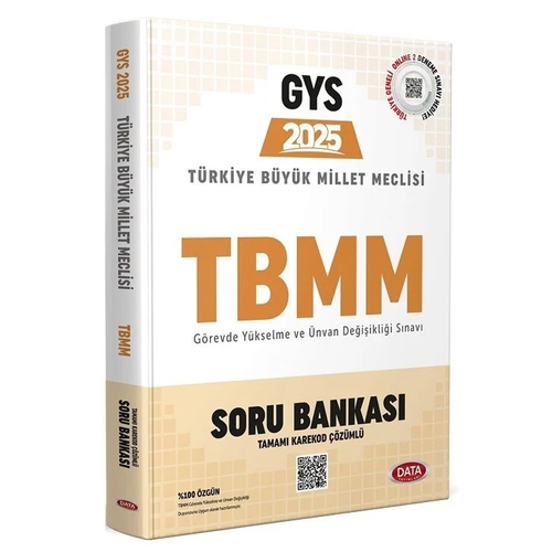 GYS TBMM Ortak Konular Soru Bankası Data Yayınları 2025