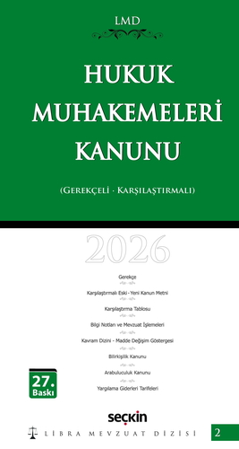 Hukuk Muhakemeleri Kanunu Gerekçeli Karşılaştırmalı / LMD–2 - Mutlu Dinç