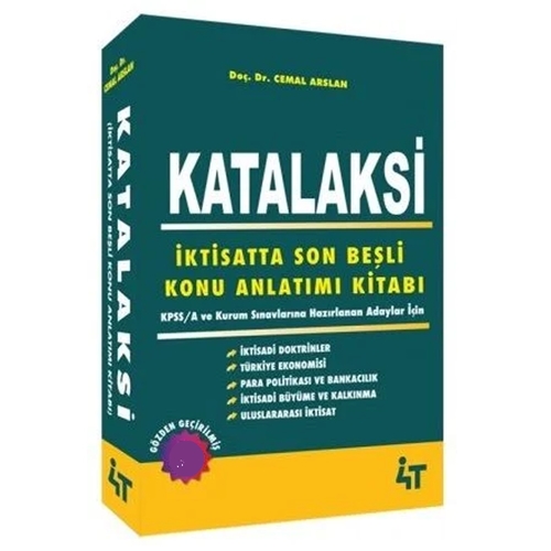 Kelepir Ürün İadesizdir - KATALAKSİ İktisatta Son Beşli Konu Anlatımlı 4T Yayınları 2022