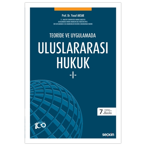 Uluslararası Hukuk 1 - Yusuf Aksar