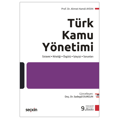 Türk Kamu Yönetimi - Ahmet Hamdi Aydın, Sadegül Durgun
