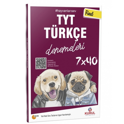 TYT Türkçe Final Denemeleri 7x40 Kurul Yayınları