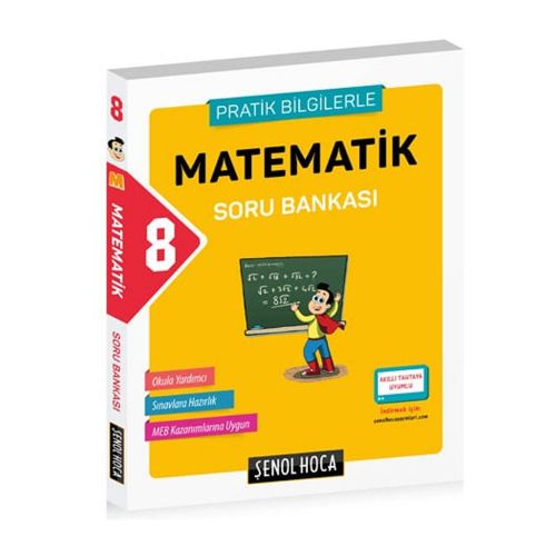 8. Sınıf Matematik Soru Bankası Şenol Hoca Yayınları