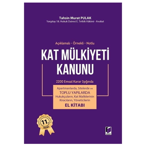 Kat Mülkiyeti Kanunu - Tahsin Murat Pulak