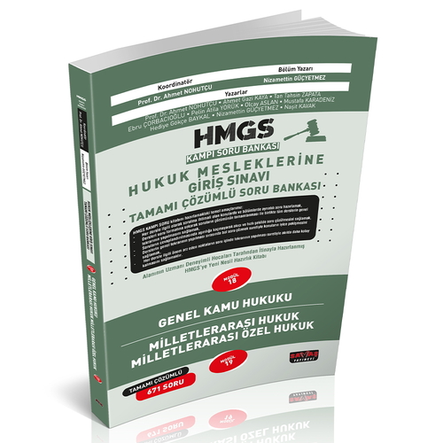 Kelepir Ürün İadesizdir - HMGS Kampı Genel Kamu Hukuku Tamamı Çözümlü Soru Bankası Savaş Yayınları 2025
