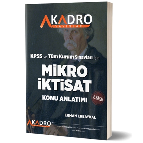 KPSS A Grubu Mikro İktisat Konu Anlatımlı A Kadro Yayınları 2023
