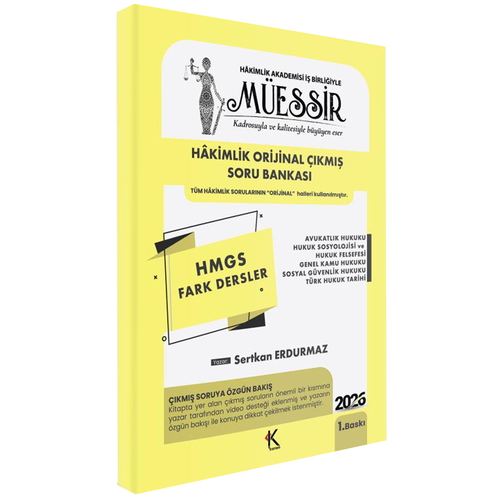 MÜESSİR Fark Dersler Çıkmış Soru Bankası Temsil Kitap Yayınları 2026