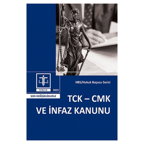 TCK-CMK ve İnfaz Kanunu - Tercih Yayınları Kanun Metinleri Eylül 2025