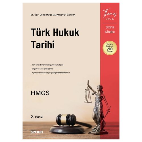 THEMIS Türk Hukuk Tarihi Soru Kitabı - Müge Vatansever Öztürk 2026