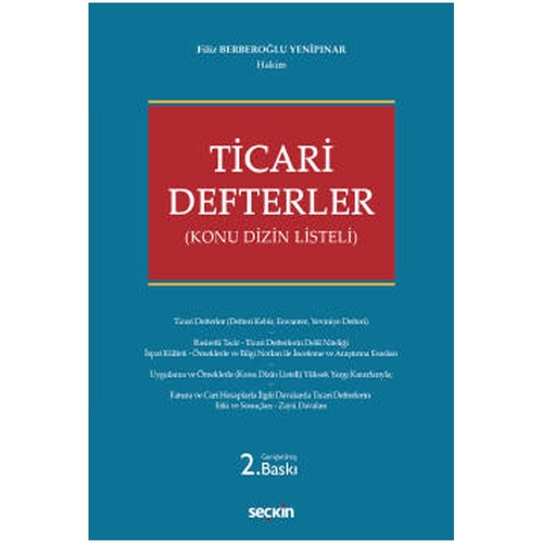 Ticari Defterler - Filiz Berberoğlu Yenipınar