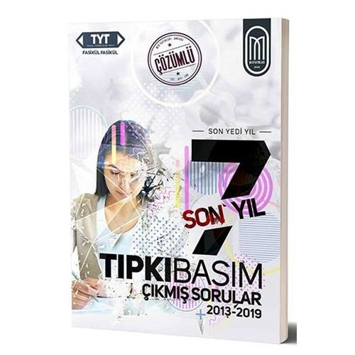 YKS TYT Tıpkı Basım Son 7 Yıl Fasikül Çözümlü Çıkmış Sorular MEG Yayınları