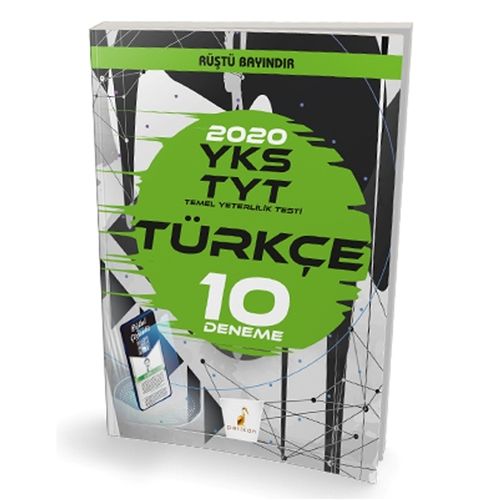 YKS TYT Türkçe Dijital Çözümlü 10 Deneme Sınavı Pelikan Yayınları
