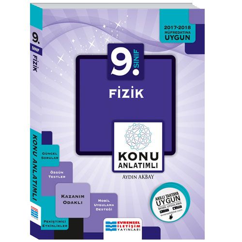 9. Sınıf Fizik Konu Anlatımlı Evrensel İletişim Yayınları