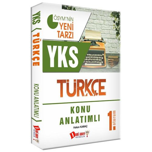 YKS 1. Oturum Türkçe Konu Anlatımlı Dahi Adam Yayınları