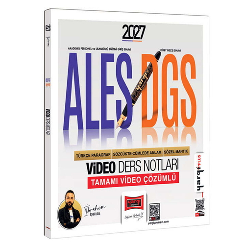 ALES DGS Türkçe Paragraf Sözcükte Anlam Sözel Mantık Video Ders Notları Yargı Yayınları 2027