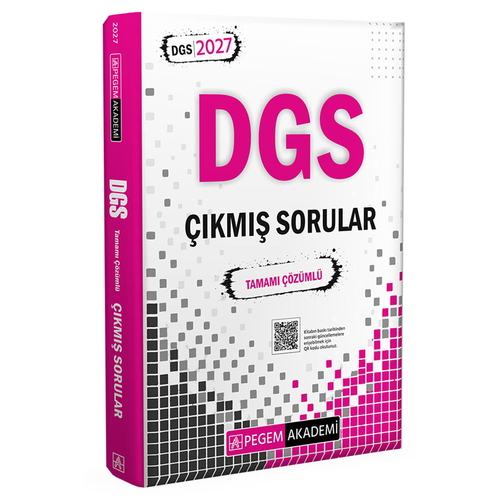 DGS Çıkmış Sorular Pegem Akademi 2027