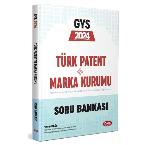 GYS Türk Patent ve Marka Kurumu Soru Bankası Data Yayınları 2024