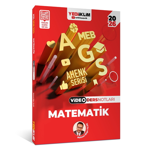 MEB AGS Ahenk Serisi Matematik Video Ders Notları Yediiklim Yayınları 2026