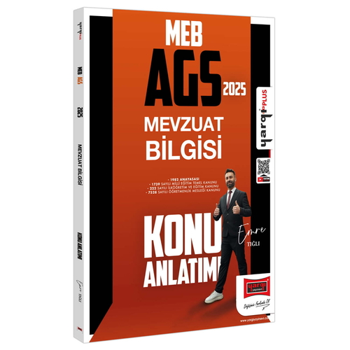 MEB AGS Mevzuat Bilgisi Konu Anlatımı Emre Tığlı Yargı Yayınları 2025
