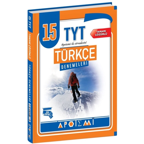 TYT Türkçe 15 Deneme Apotemi Yayınları