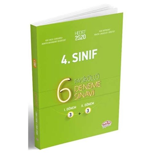 4. Sınıf 6 Deneme Sınavı Editör Yayınları